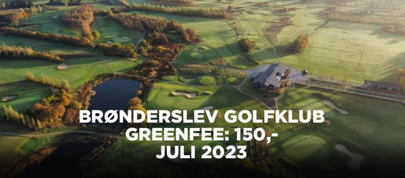 punkt Turbulens serviet Greenfee – Billig greenfee – Tilbud greenfee | Brønderslev Golfklub